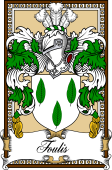 Scottish Coat of Arms Bookplate for Foulis