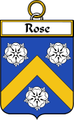 French Coat of Arms Badge for Rose