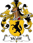 German Wappen Coat of Arms for Wolff