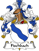 German Wappen Coat of Arms for Fischbach