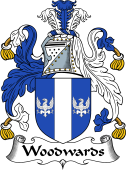 English Coat of Arms for the family Woodwards