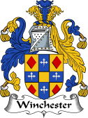 English Coat of Arms for the family Winchester