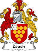 English Coat of Arms for the family Zouch