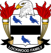 Coat of arms used by the Lockwood family in the United States of America
