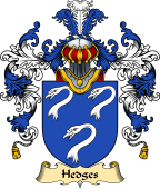 English Family Coat of Arms (v.25) Hedges