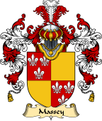 English Family Coat of Arms (v.25) Massey