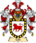 Irish Family Coat of Arms (v.25) Cole