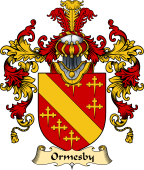 English Family Coat of Arms (v.25) Ormesby