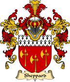 English Family Coat of Arms (v.25) Sheppard