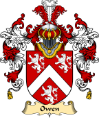 Welsh Family Coat of Arms (v.25) Owen (of Caer-Fryn, Anglesey)