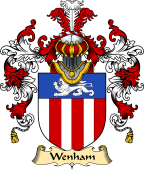 English Family Coat of Arms (v.25) Wenham