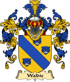 English Family Coat of Arms (v.25) Waldy or Waldie