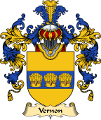 English Family Coat of Arms (v.25) Vernon