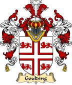 English Family Coat of Arms (v.25) Goulding