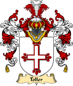 English Family Coat of Arms (v.25) Toler or Toller