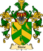 English Family Coat of Arms (v.25) Stone II