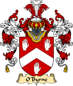 Irish Family Coat of Arms (v.25) O'Byrne