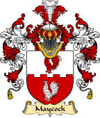 English Family Coat of Arms (v.25) Maycock