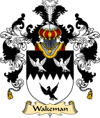 English Family Coat of Arms (v.25) Wakeman