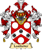 English Family Coat of Arms (v.25) Leadbetter or Leadbitter