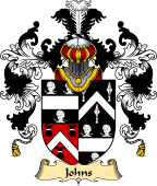 Welsh Family Coat of Arms (v.25) Johns (Sir Hugh, of Swansea)