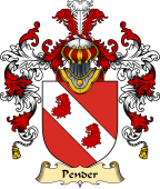 Scottish Family Coat of Arms (v.25) Pender