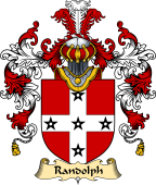 English Family Coat of Arms (v.25) Randolph