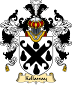 English Family Coat of Arms (v.25) Kellaway or Kelloway