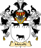 English Family Coat of Arms (v.25) Metcalfe