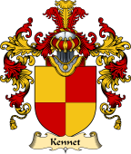 English Family Coat of Arms (v.25) Kennet