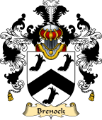 Irish Family Coat of Arms (v.25) Brenock