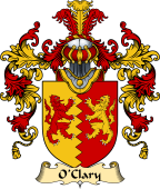 Irish Family Coat of Arms (v.25) O'Clary