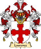 Irish Family Coat of Arms (v.25) Laurence