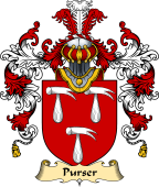 English Family Coat of Arms (v.25) Purser