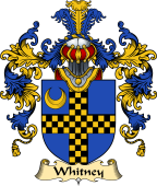 Irish Family Coat of Arms (v.25) Whitney