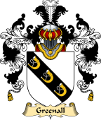 English Family Coat of Arms (v.25) Greenall