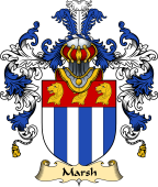 English Family Coat of Arms (v.25) Marsh