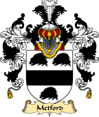 English Family Coat of Arms (v.25) Metford