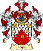 English Family Coat of Arms (v.25) Key or Keyes