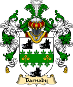 English Family Coat of Arms (v.25) Barnaby