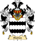 English Family Coat of Arms (v.25) Staines