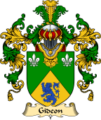 English Family Coat of Arms (v.25) Gideon