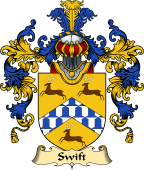 Irish Family Coat of Arms (v.25) Swift