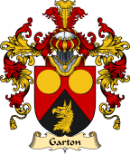 English Family Coat of Arms (v.25) Garton