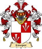 English Family Coat of Arms (v.25) Cowper