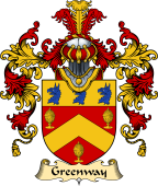 English Family Coat of Arms (v.25) Greenway