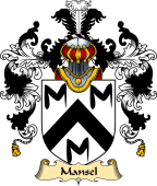 Welsh Family Coat of Arms (v.25) Mansel (of Oxwich and Penrice, Gower)