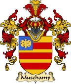 Irish Family Coat of Arms (v.25) Muschamp