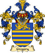 Irish Family Coat of Arms (v.25) Gregory