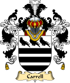 English Family Coat of Arms (v.25) Carrell